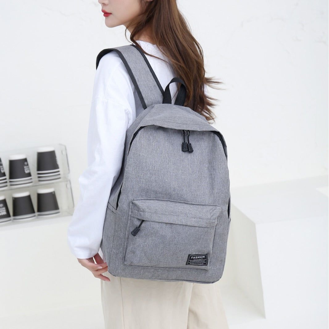 Men's Simple Korean Large Capacity Computer Backpacks