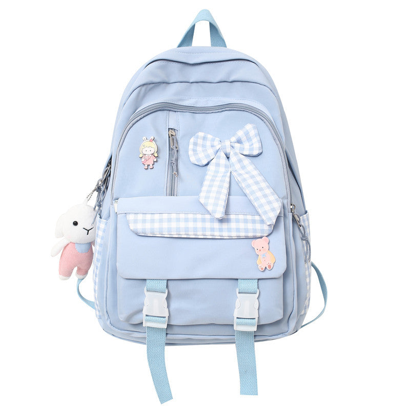 To Five Six Bow Cute Sweet Backpacks