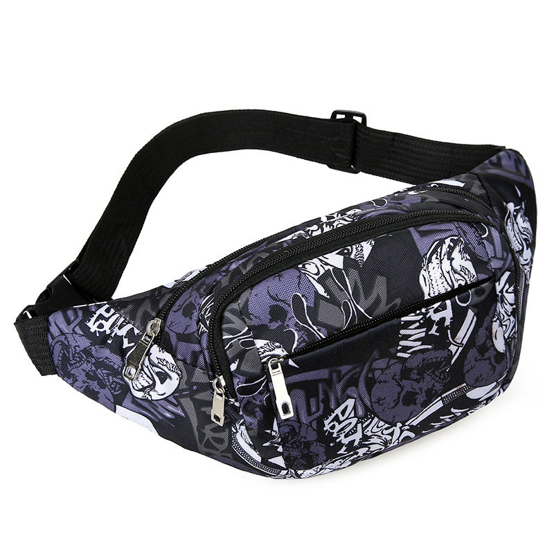 Men's Oxford Cloth Large Capacity Money Collection Checkout Men's Waist Packs