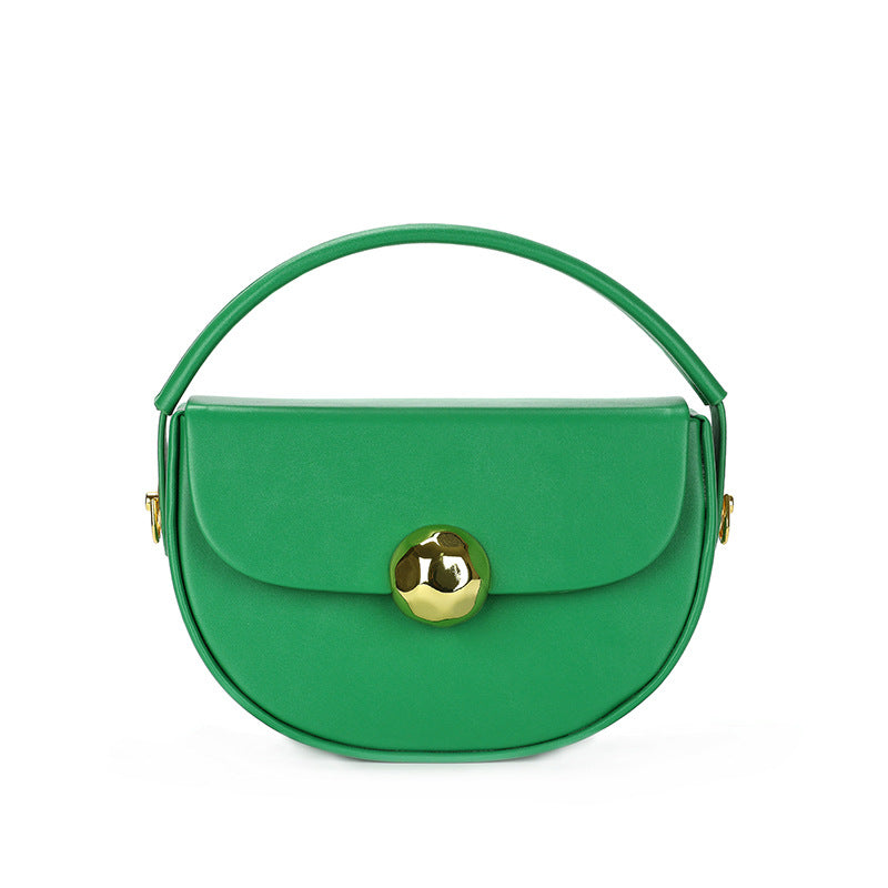 Women's Motorcycle Alligator Print Stitching Underarm Simple Handbags