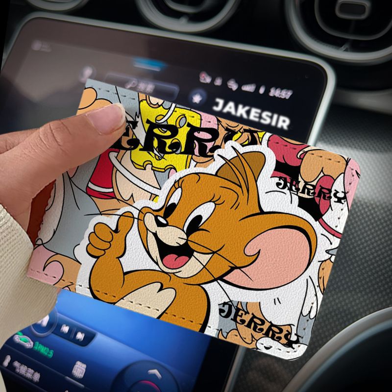 Mouse Cartoon Driving License Protective Cover Card Holder