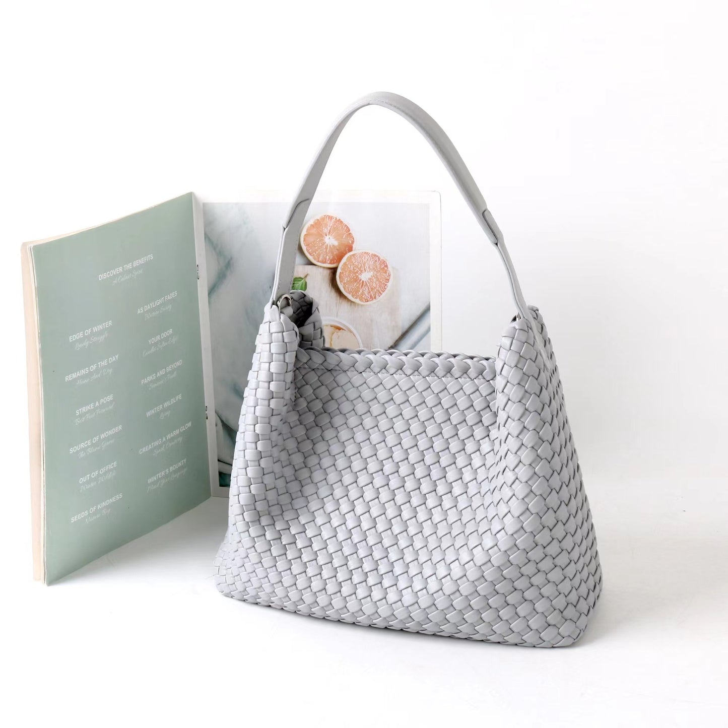 Graceful Casual Women's Woven Design High-grade Handbags