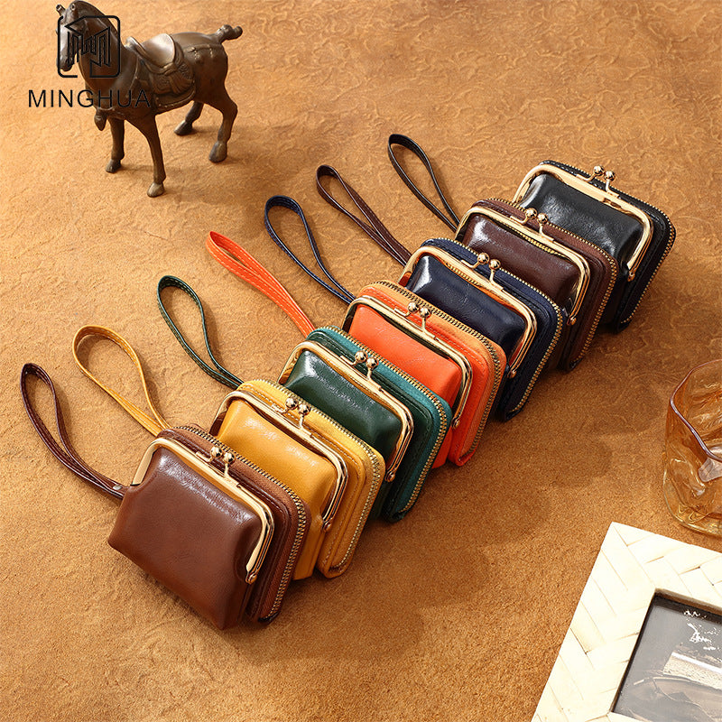 Women's Certificate Solid Color Multiple Slots Good-looking Ladies Wallets