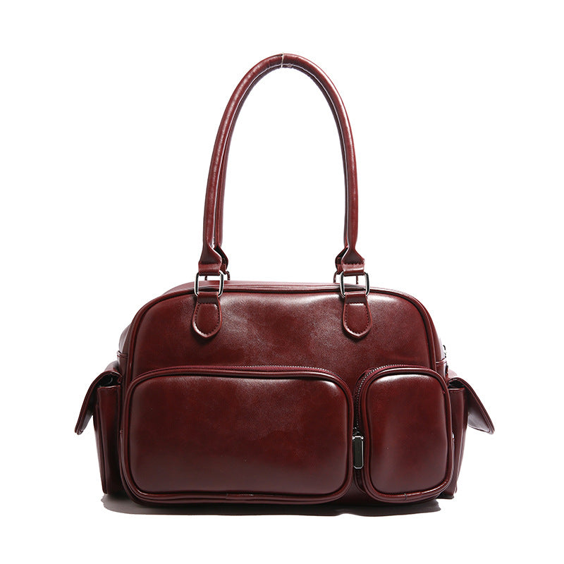 Women's French Minority Fashion Retro Trendy Underarm Tote Bags