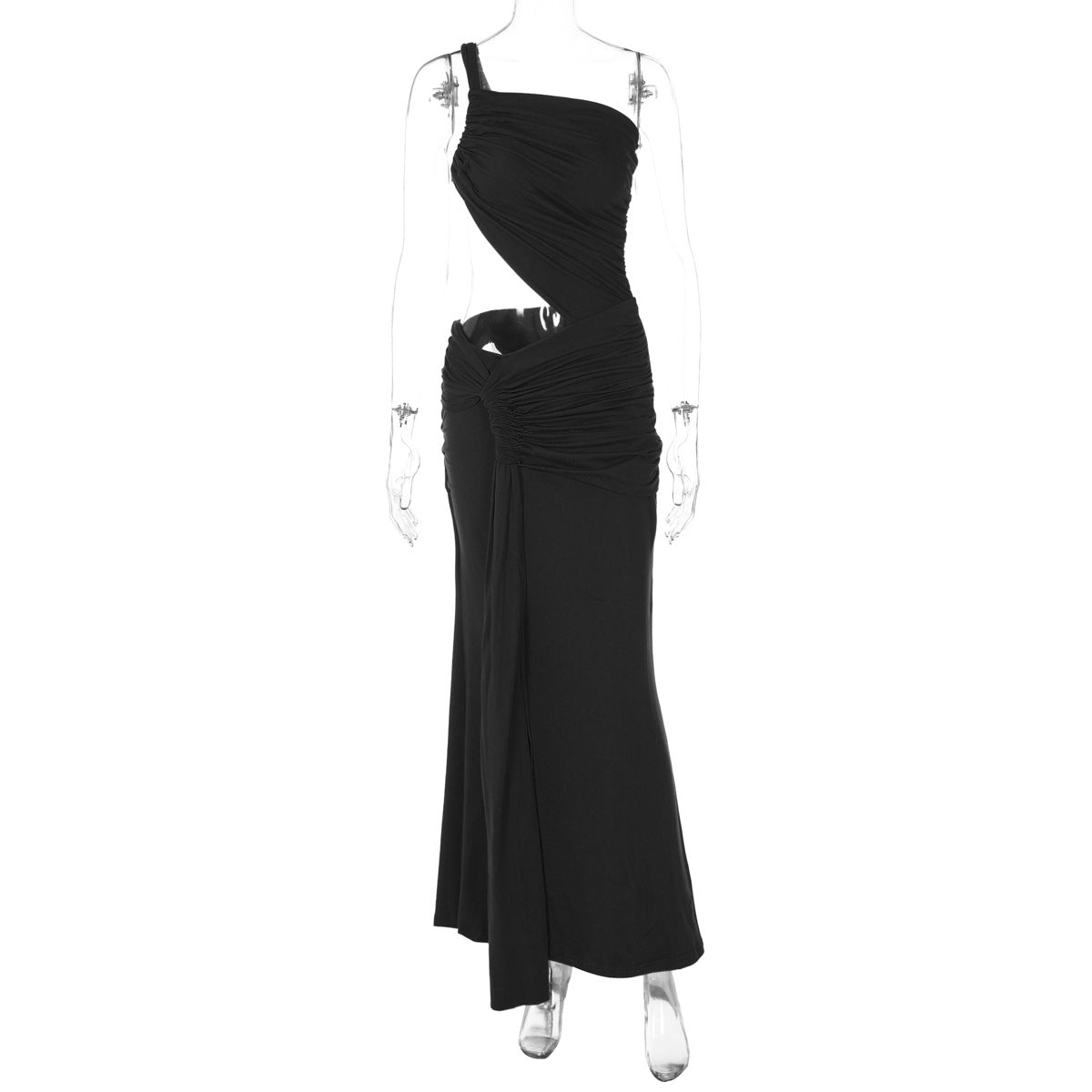 Midriff Pure Desire Style Slim Double Dresses