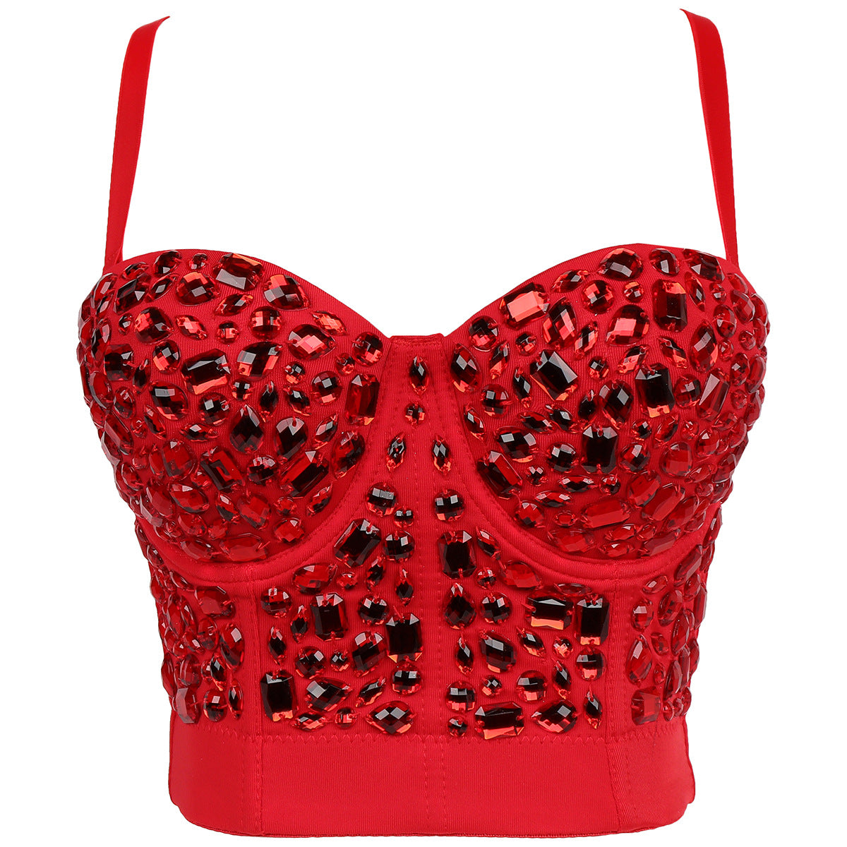Style Diamond Corset Female Outerwear Camisole Shaping Fishbone Party Tops
