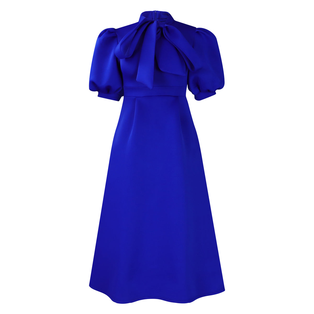 Versatile Summer Sleeve Bow Puffy Banquet Dress