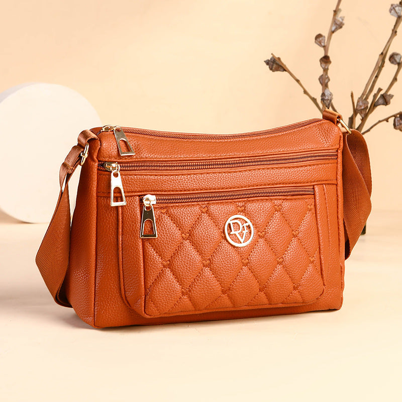 Women's Versatile Graceful Comfortable Summer Textured Crossbody Bags