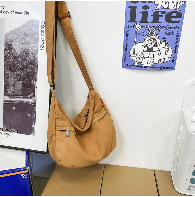 Canvas Can Speak Loudly To Our Material Stable Crossbody Bags