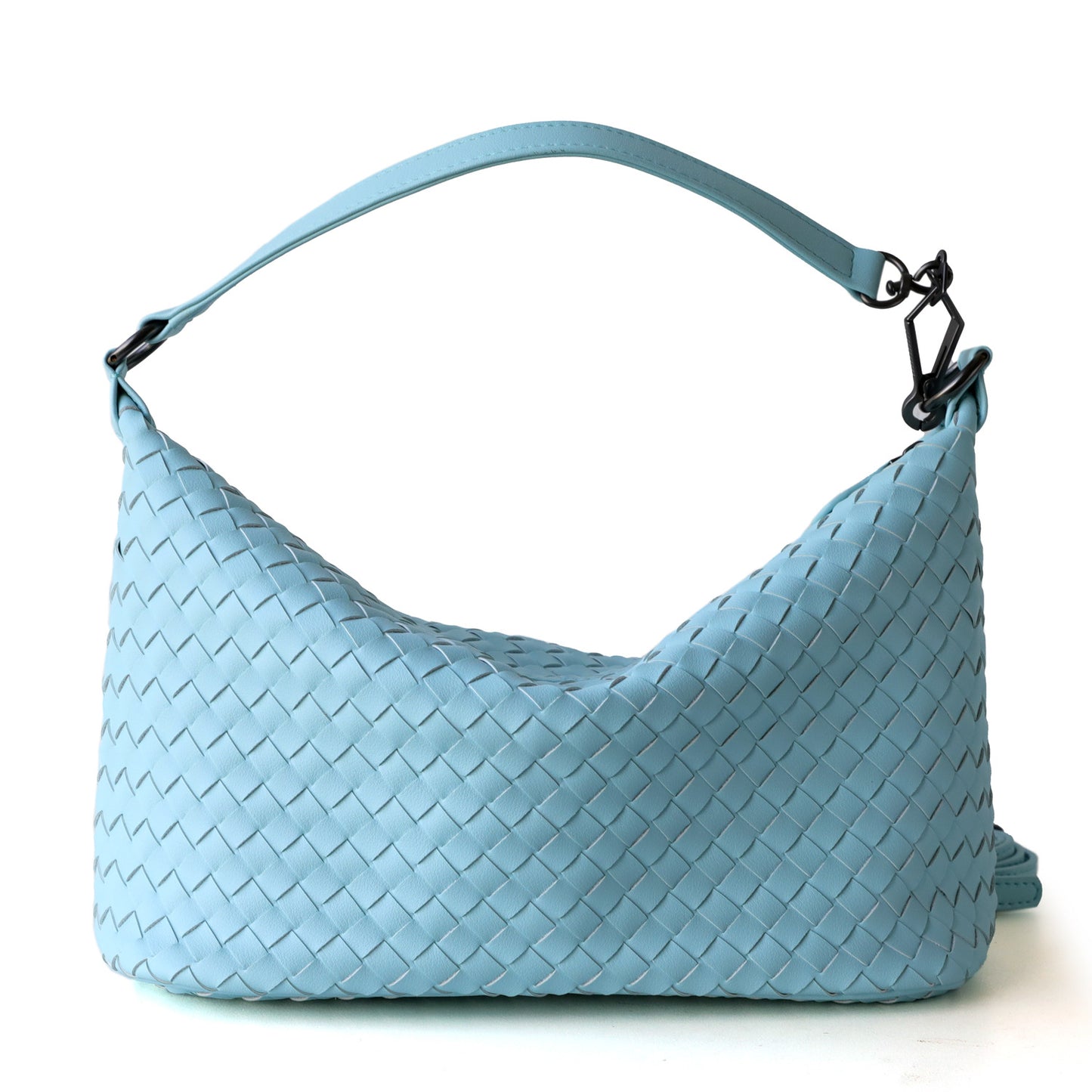 Unique Niche Cowhide Hand-woven Dumpling Hand Bags