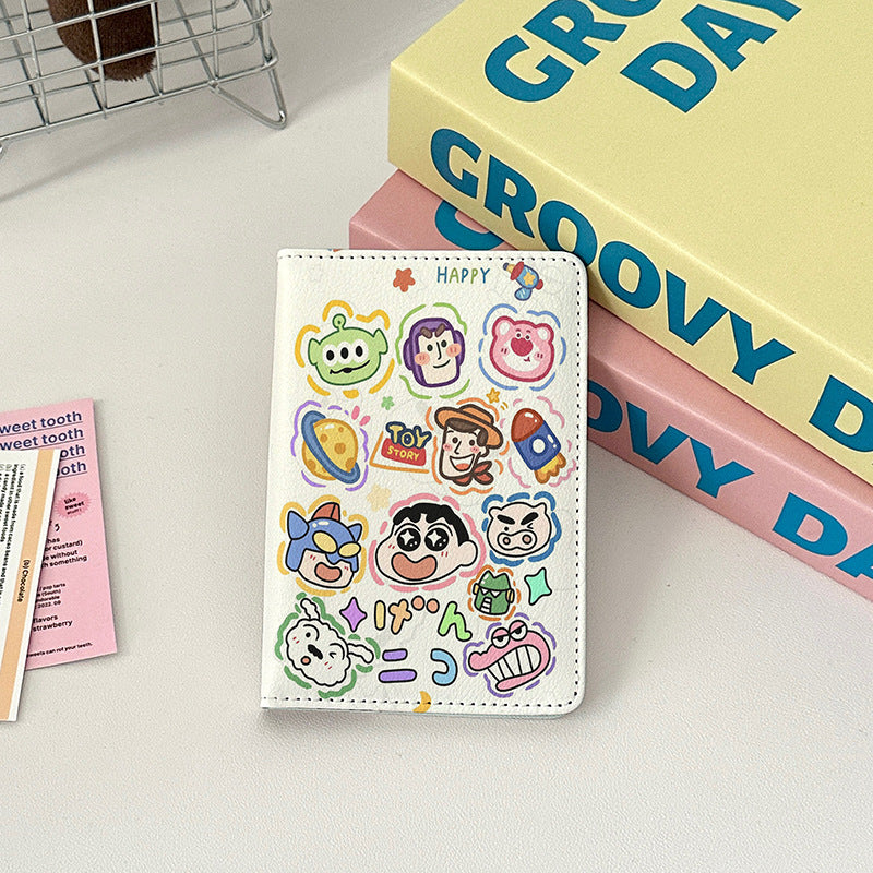 Leather Passport For Going Abroad Cover Card Holder