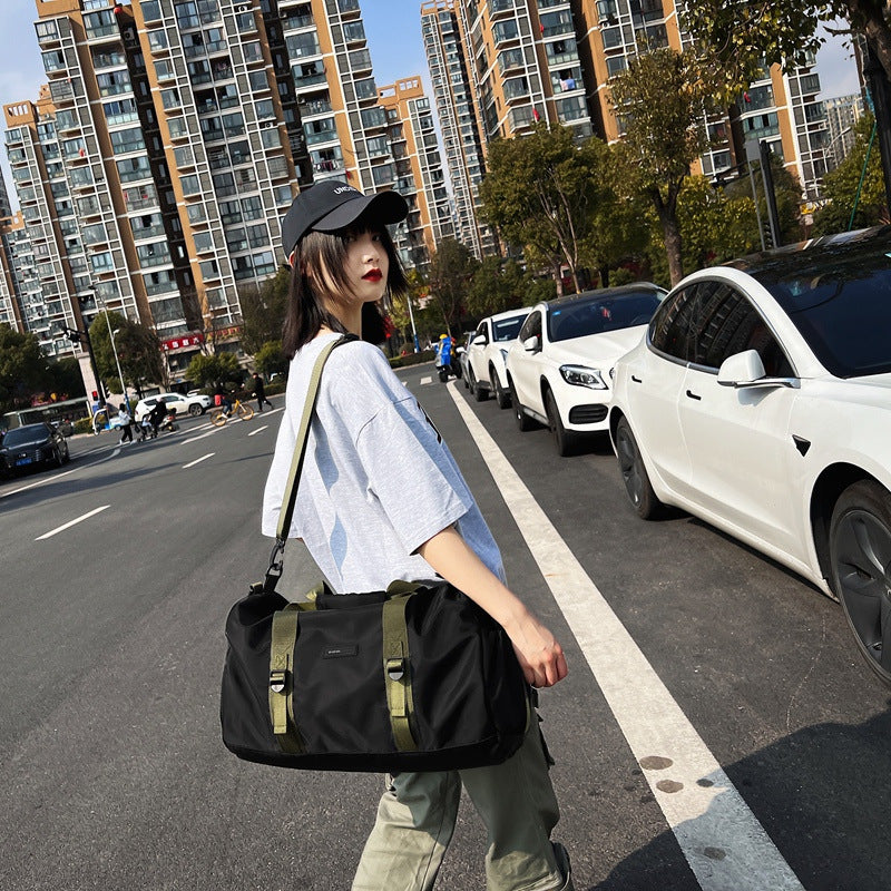 Men's Capacity Storage Versatile Trendy Fashionable Short Travel Bags