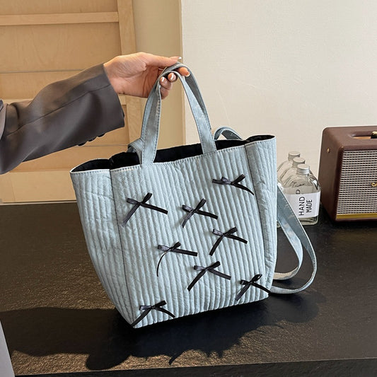 Sweet Style Cute Bow Large Capacity Crossbody Bags
