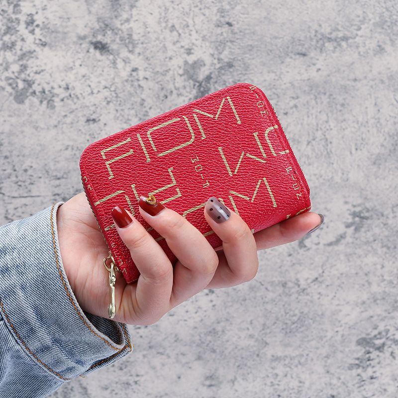 Women's Niche License Multiple Slots Large Capacity Card Holder