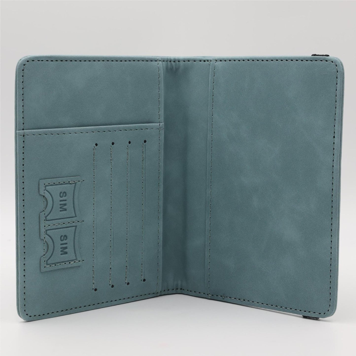 Cover Document Portable Lightweight Leather Clutch Id Package