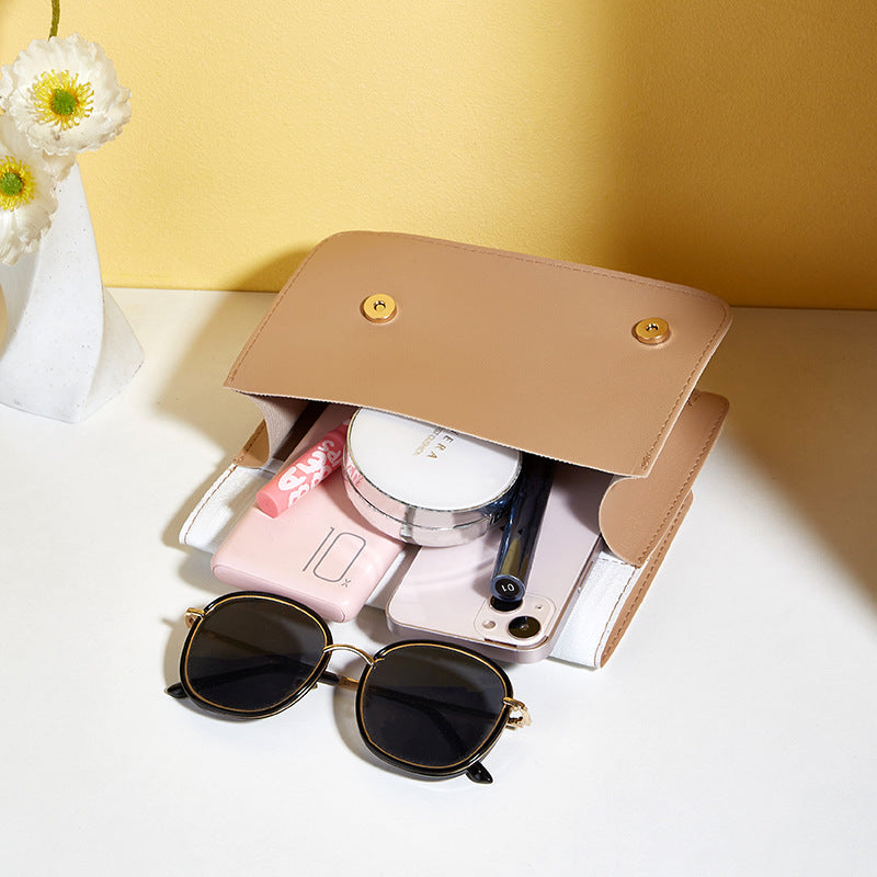 Women's Unique Daily Oblique Magnetic Rhombus Bags