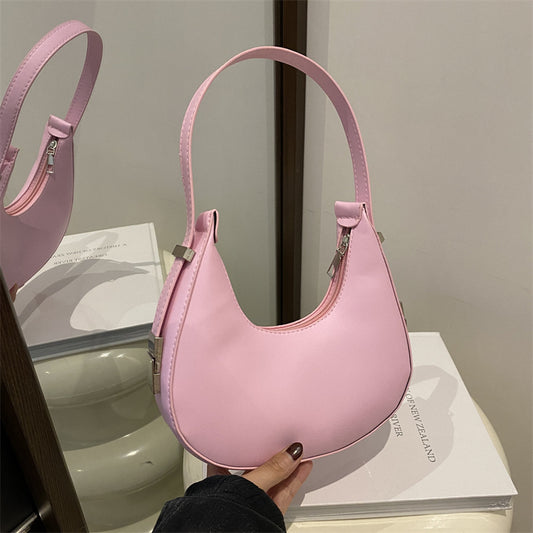 French Minority Female Popular Advanced Texture Armpit Bags