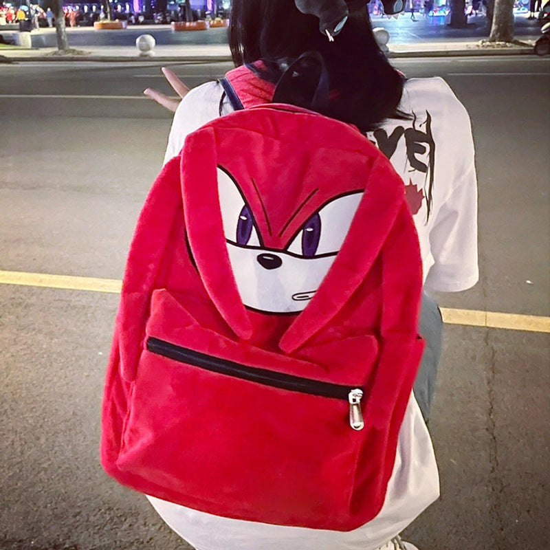 Large Capacity Sonic The Hedgehog Mouse Backpacks