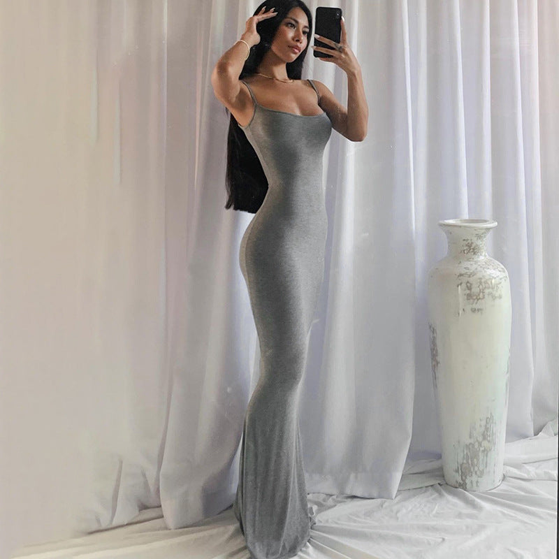Women's Suspender High-grade Pure Desire Style Hip Dress