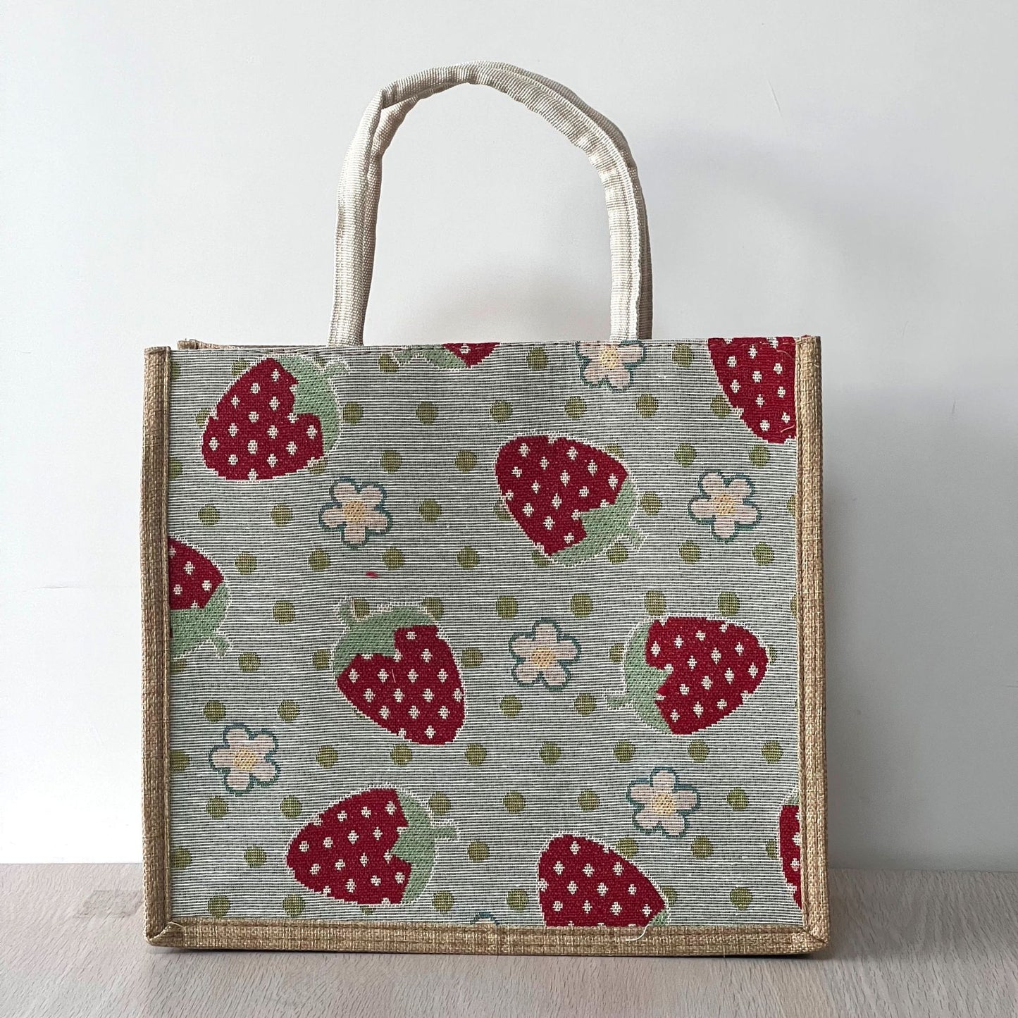 Women's Style Good-looking Literary Large Capacity Cotton Linen Handbags