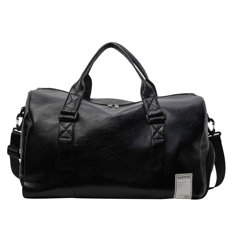 Men's Dry Wet Separation Large Capacity Texture Travel Bags