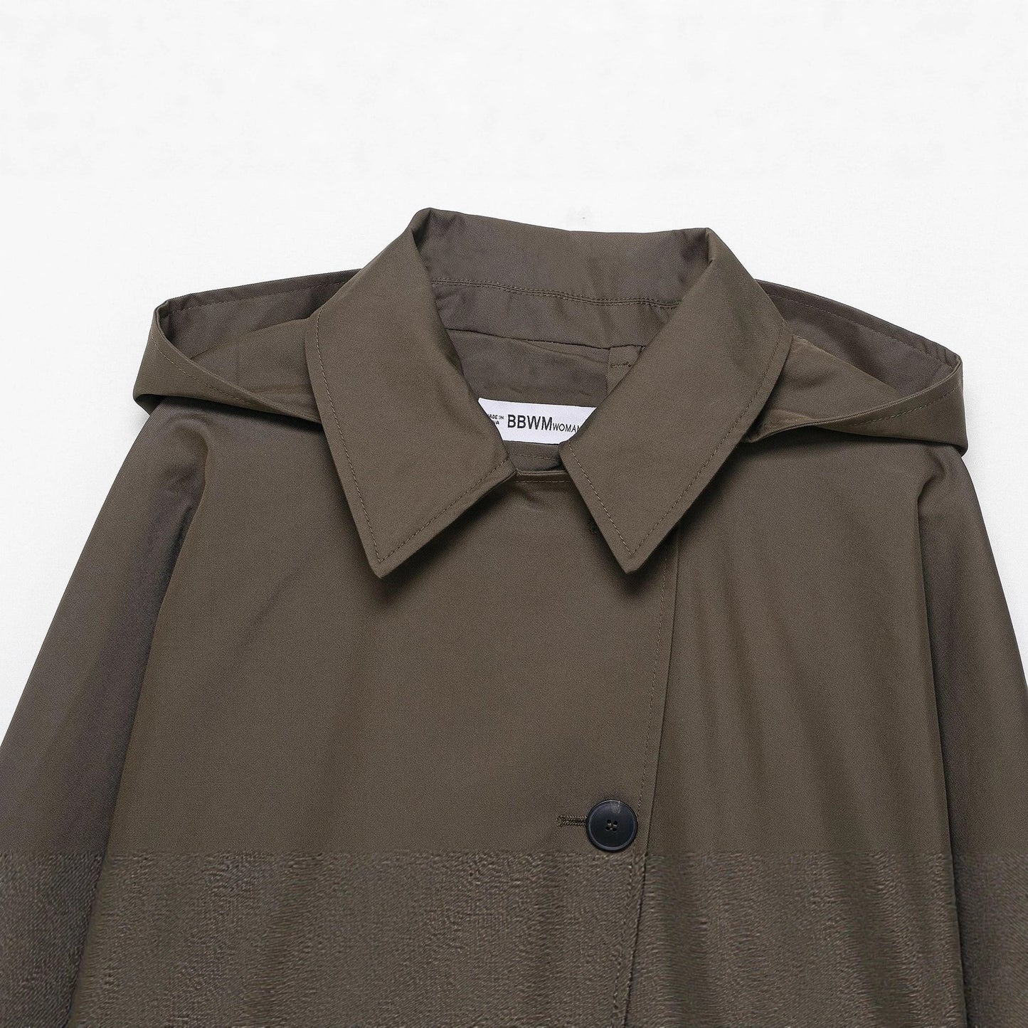 Autumn Waterproof Lapel Hooded Loose Trench Coats
