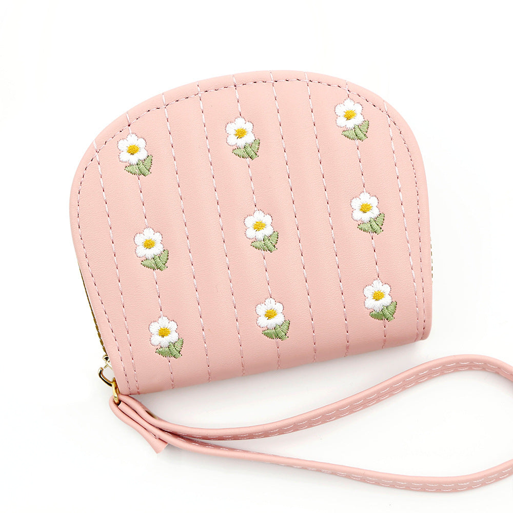 Shell Shape Hand Holding Large Capacity Card Holder