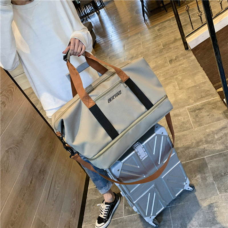 Short Distance Female Storage Large Capacity Independent Shoe Luggage