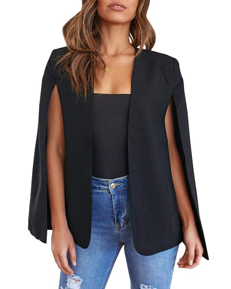 Women's Casual Cool Inverness Cloak Small Blazers