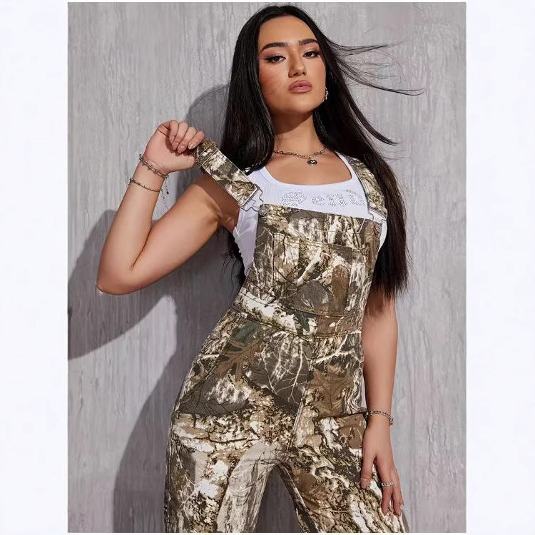 Women's Casual Summer Loose Pockets Straight Wide Pants
