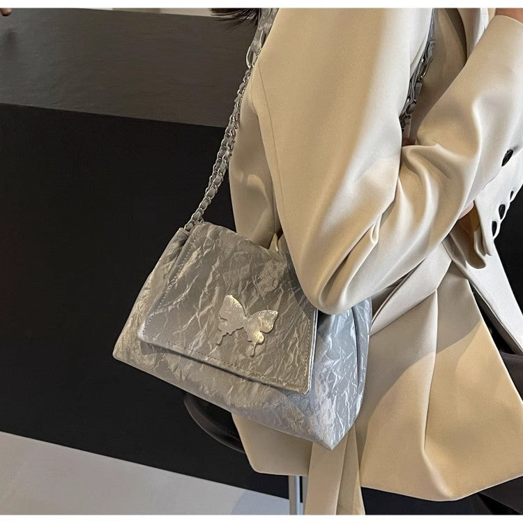 Women's High-quality Commuter Butterfly Element Easy Matching Shoulder Bags