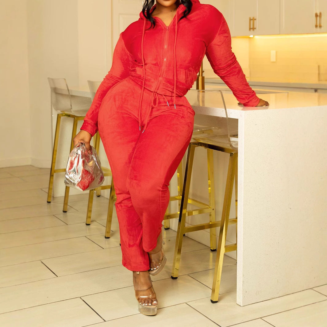 Women's Personality Slim Fit Fashion Sexy Sports Suits