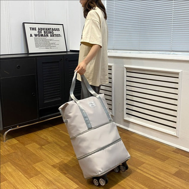 Hand-held Scalable Capacity To Be Produced Buggy Dry Travel Bags