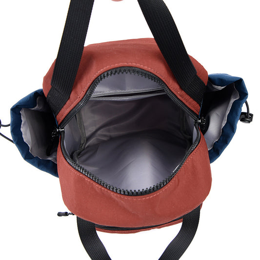 Fashion Graceful Contrast Color Mother Lightweight Backpacks