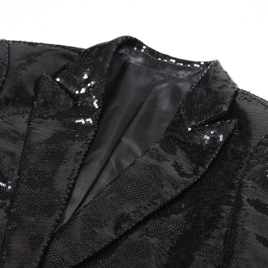 Women's Quality Sequins Shiny Elegant Fashion Suits