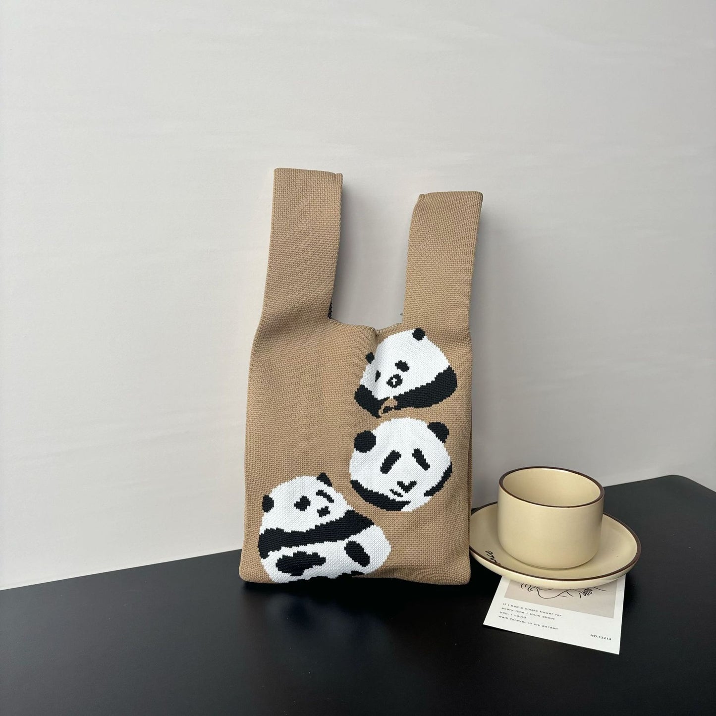 Cartoon Wrist Large Capacity Minority Hand Handbags