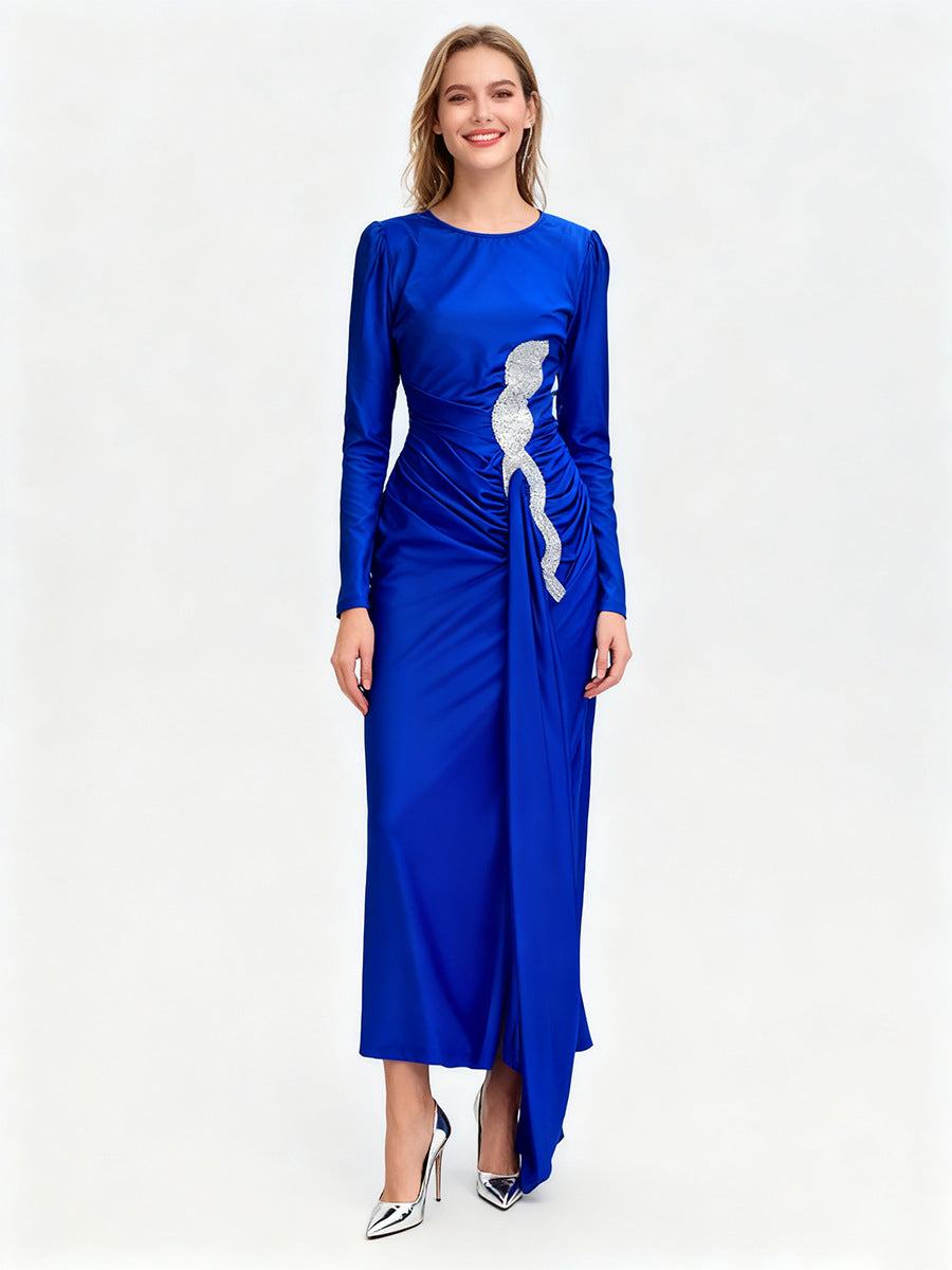 Women's Long Dress Autumn High-grade Fashion Sleeve Dresses