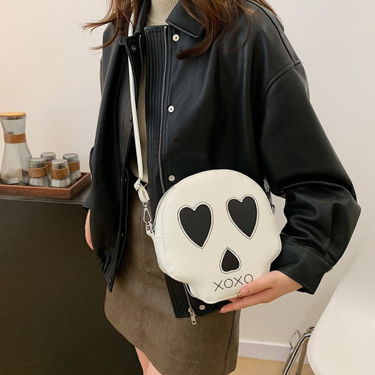 Women's Classy Funny Personality Halloween Day Large Crossbody Bags