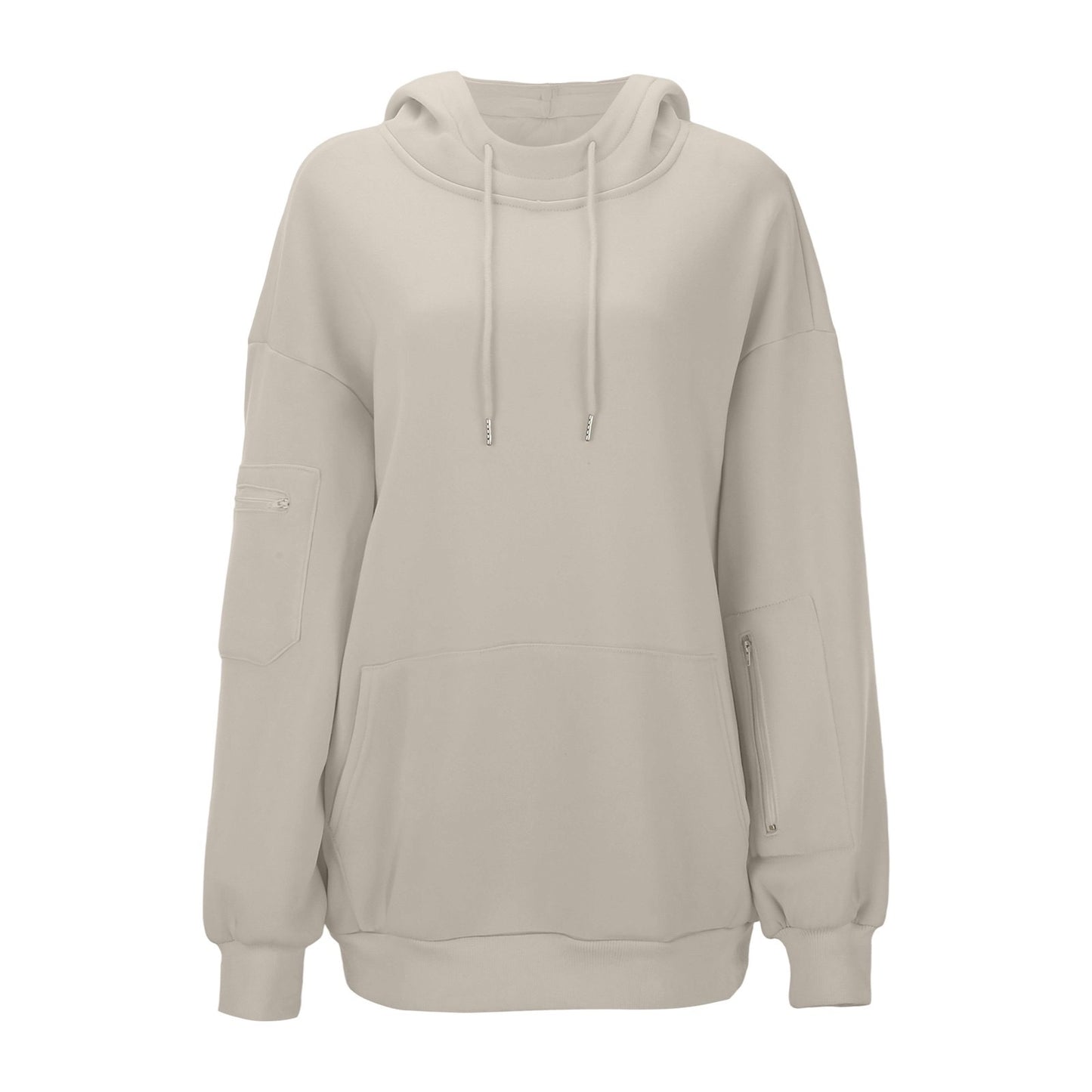 Women's Color Loose-fitting Versatile Casual Simple Personality Women's Sweater, Sweater