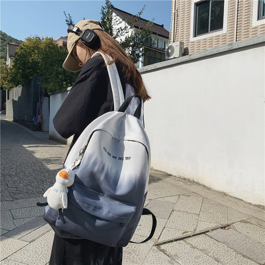 Boys Design Sense Niche Style Lightweight Middle School Students' Schoolbags