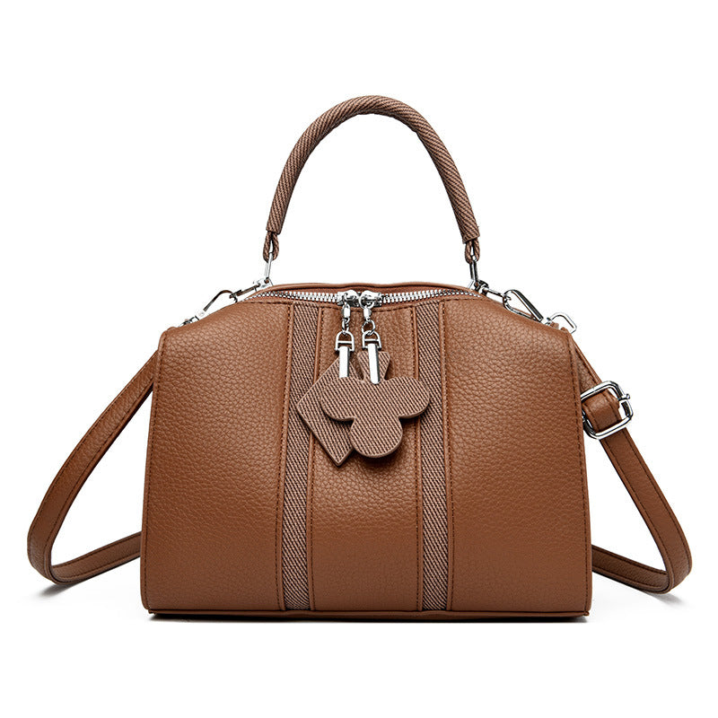 Women's Popular Autumn Fashion Texture Trendy Portable Shoulder Bags