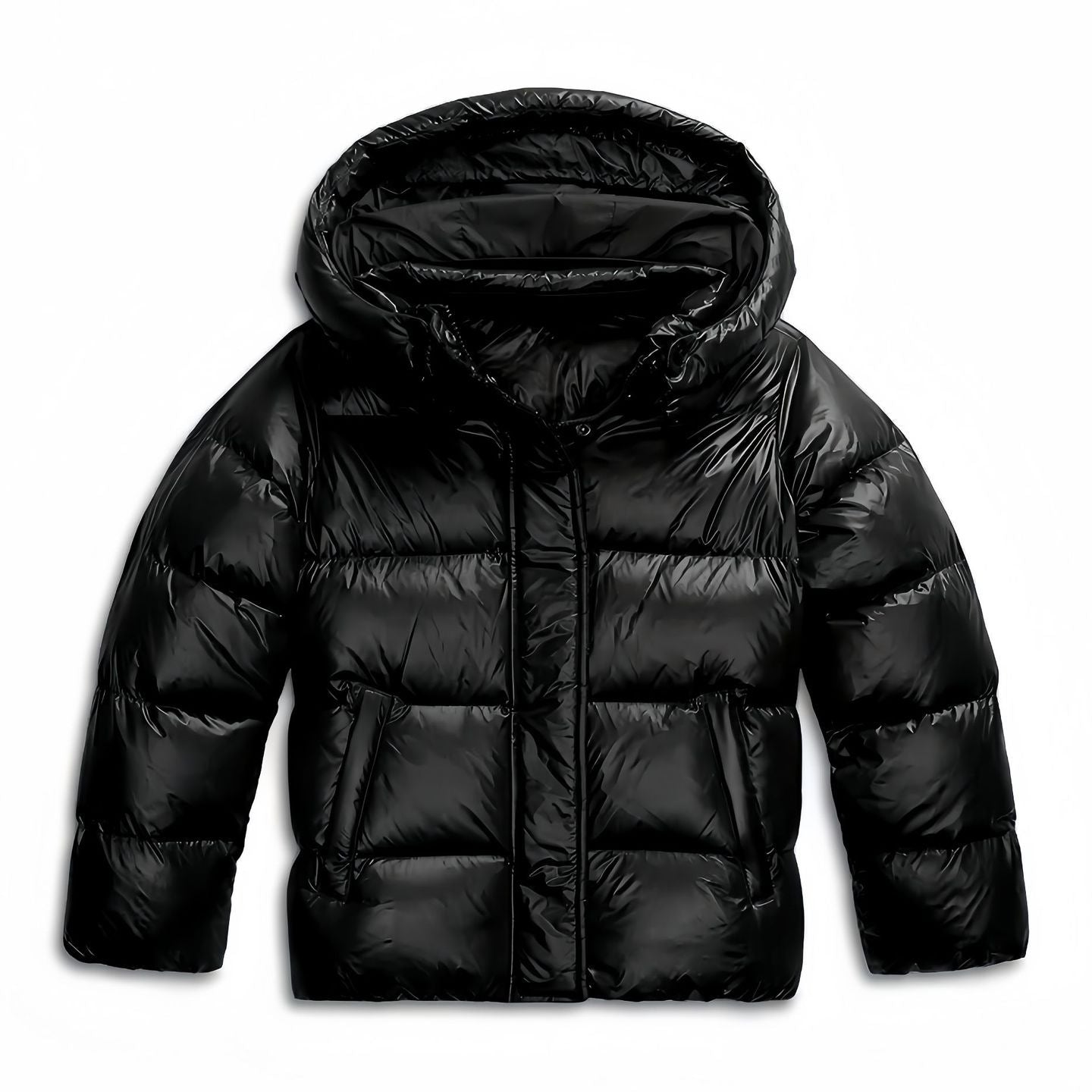 Women's Casual Winter Cotton Ladies Hooded Solid Coats