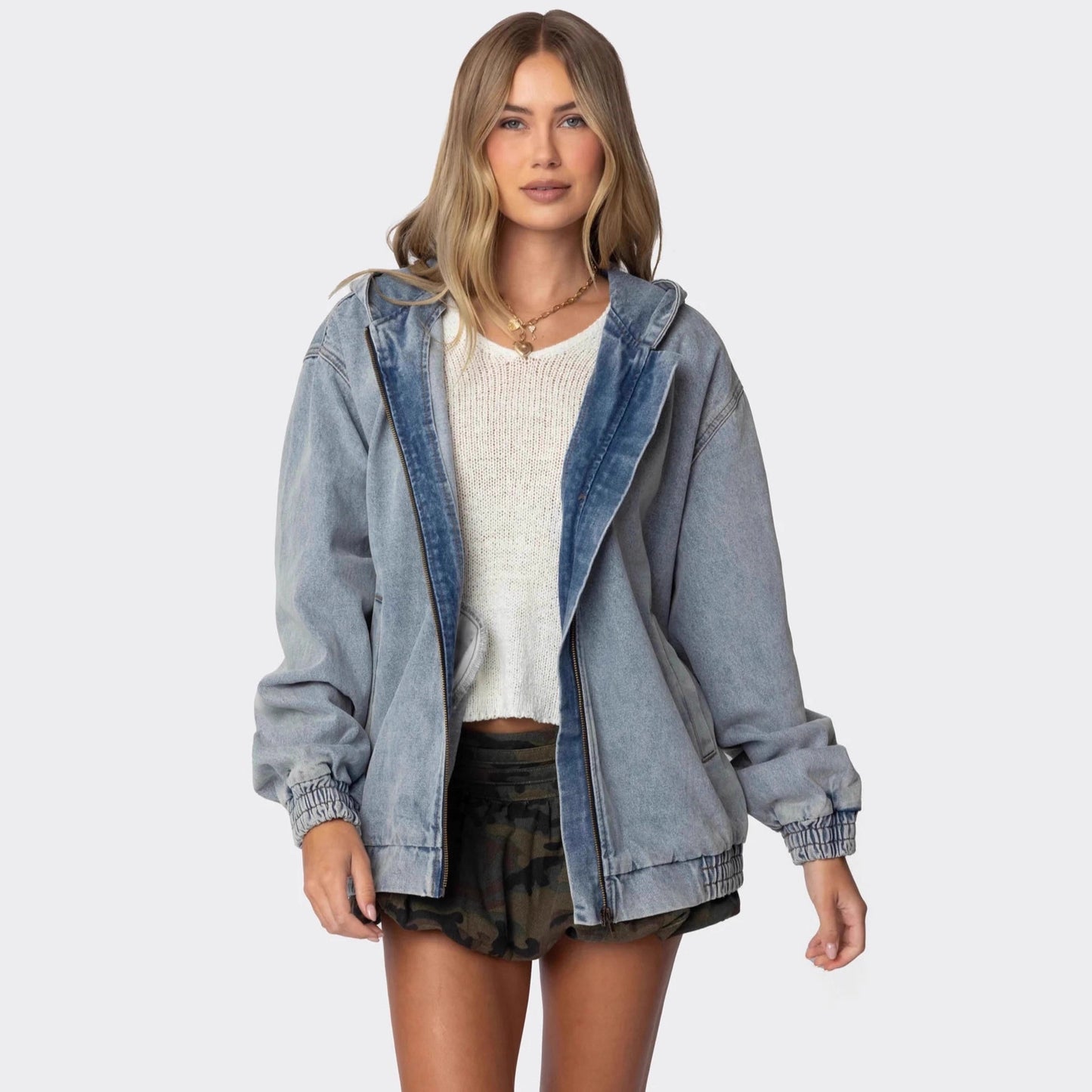 Women's Super Nice Denim Autumn Loose Long Women's Jeans