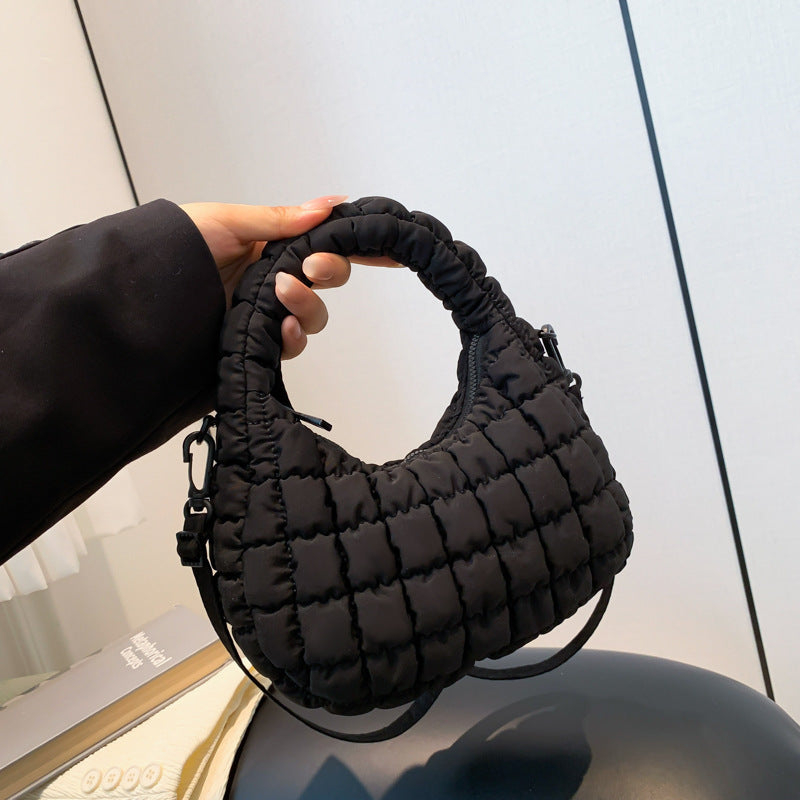 Women's Cotton Coat Korean Style Bubble Fashion Handbags