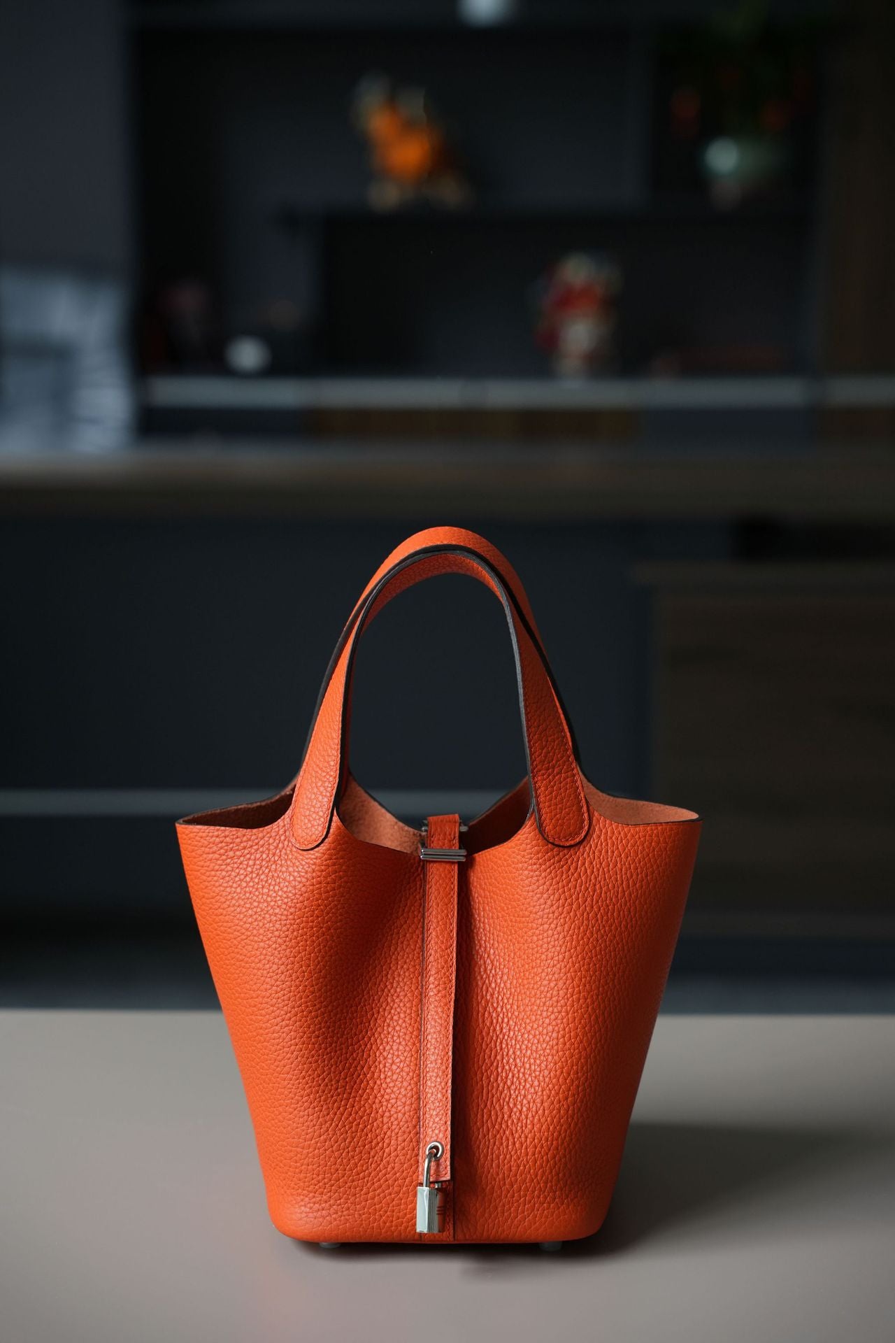 All Steel Hardware Drawing Oil Side Handbags