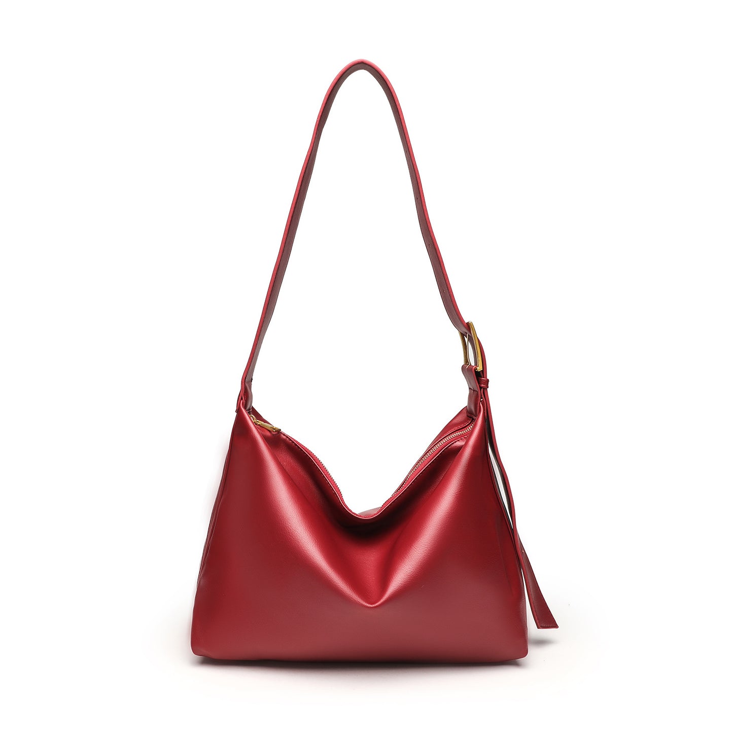 Women's Style Large Capacity Totes Trendy Leather Shoulder Bags