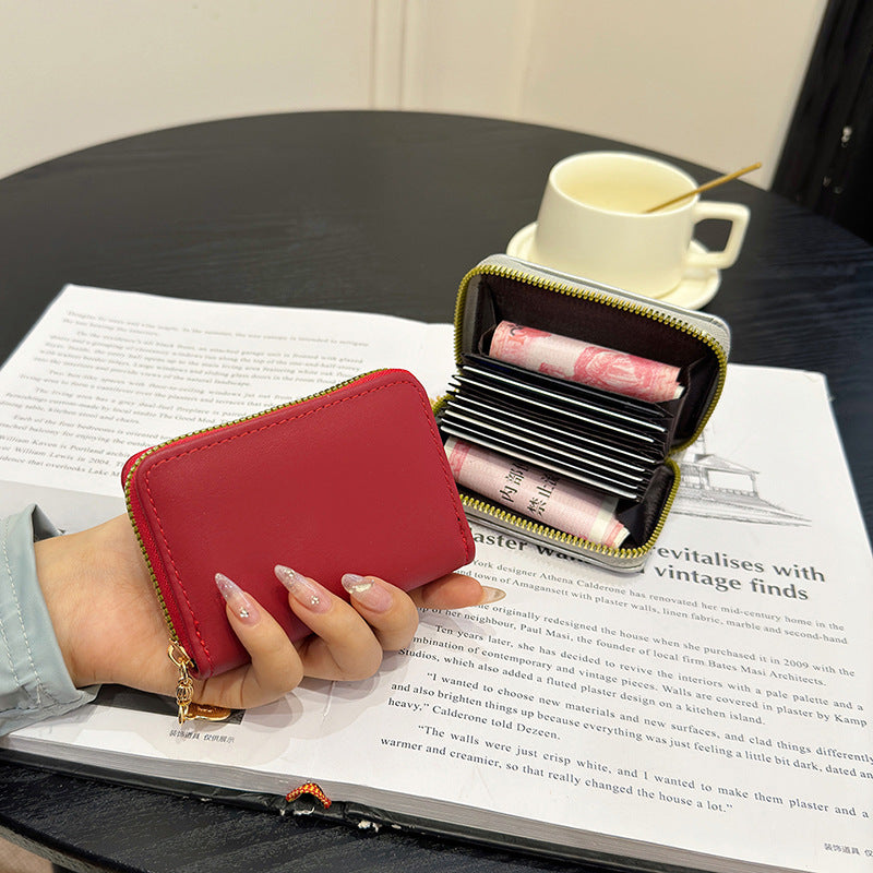 Women's Fashion Storage Classic Style Clutch Card Holder