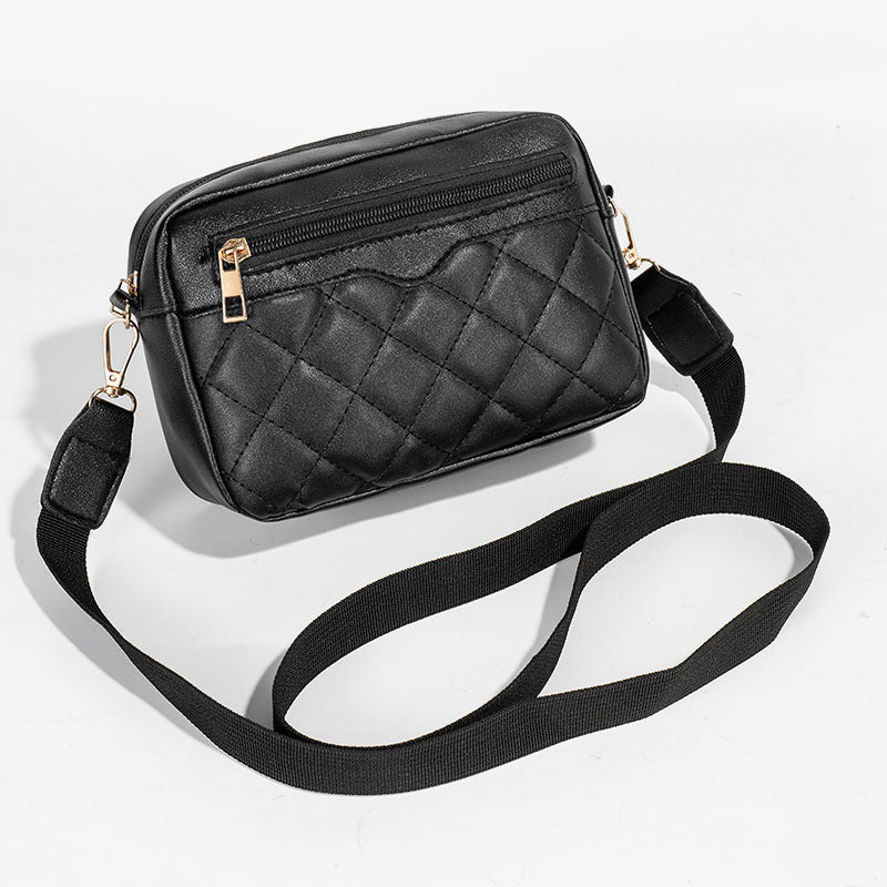 Women's Attractive Embroidered Summer Simple Rhombus Crossbody Bags