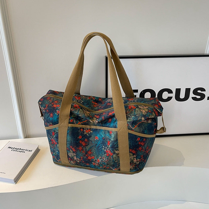 Women's Short-distance Lightweight Large Capacity Expandable Travel Bags