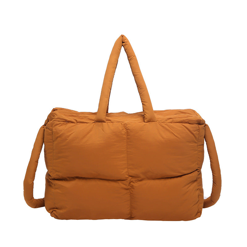 Cotton Filling Large Capacity Female Trendy Spring Crossbody Bags